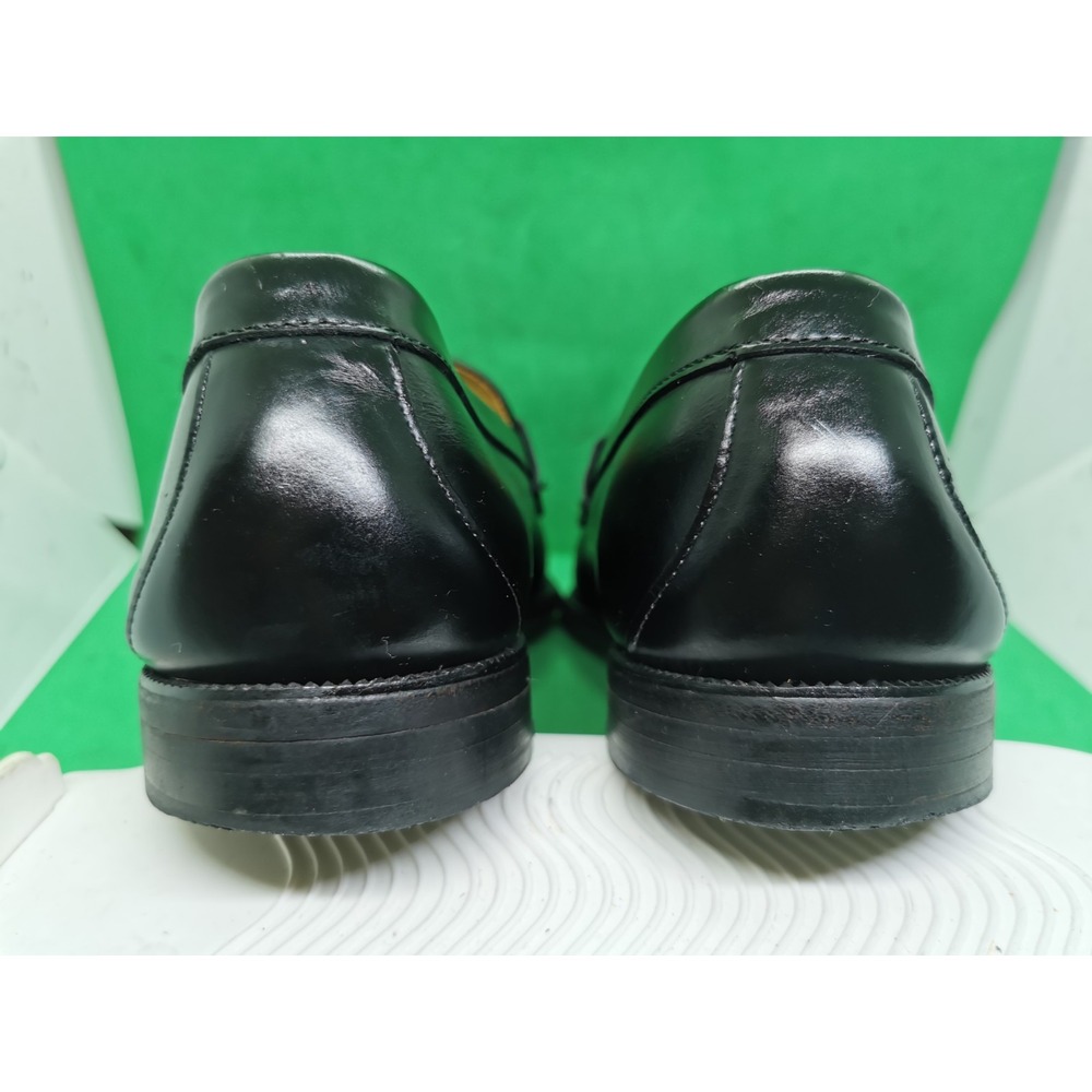 Sebago Cayman II Penny Loafers Men's Size 11 EEE Extra Black Leather Made in USA - Picture 13 of 16